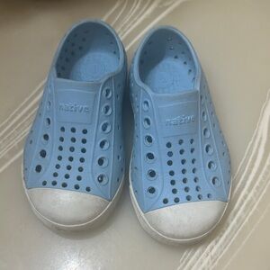 Native Kids Blue Slip-On Shoes